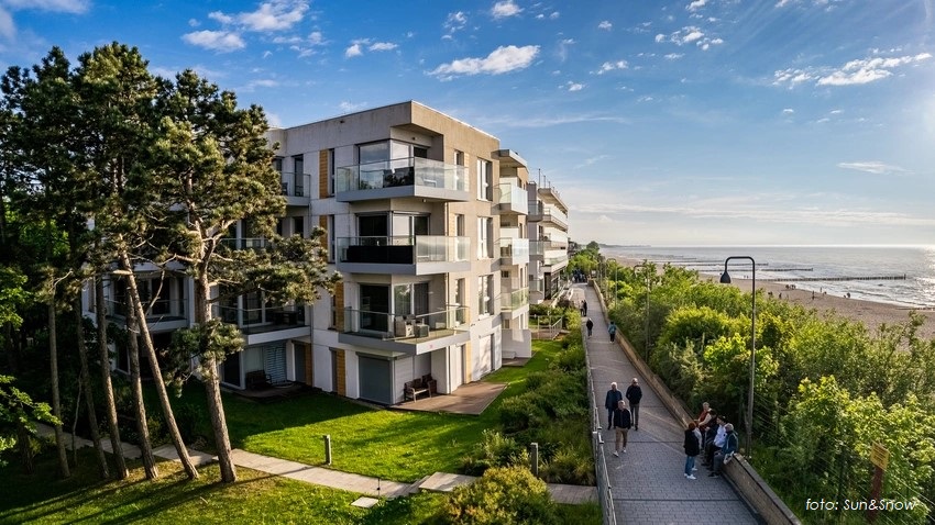 mielno przy plaży apartament 8